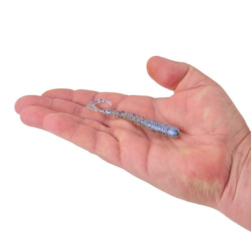 Berkley Berkley PowerBait Rib Worm - color: Oyster Shell