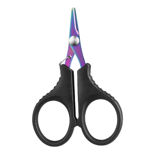 Fishing Braid Scissors, Fishing Pliers Scissor, Fishing Scissor Cutter, Saltwater Resistant Fishing Gear, Fishing Utility Scissor, Scissor Fishing Gadget, Multifunctional Fishing Scissor for Fish