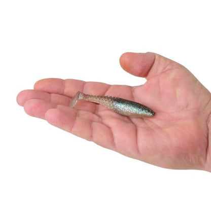 Berkley PowerBait Paddlin' PowerStinger Fishing Soft Bait - color: Electric Shad, size: 3 1/2"