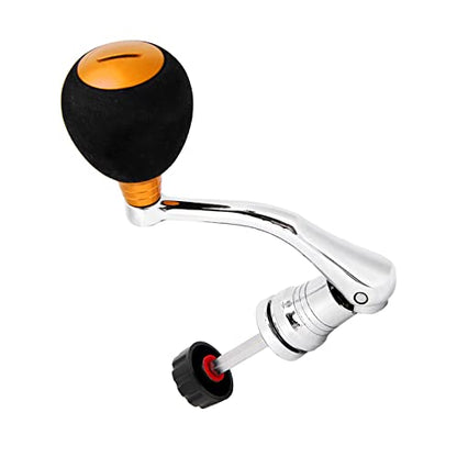 Reel Replacement Power Handle Metal Rocker Arm Grip for Spinning Fishing Reel (4000 5000 6000 Large Size) - color: Gold, size: 4000 5000 6000 large size