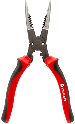 Triplett TT-290 6-in-1 Multifunctional Pliers - Cut, Strip, and Crimp - style: TT-290 6-in-1 Multifunctional Pliers
