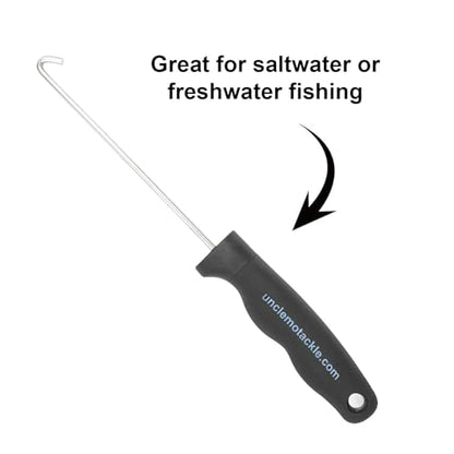 UMT - Durable Hookout, Fish De-Hooker, 10" Hook Remover Tool (3 Pack)