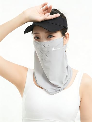 UV Sun Protection Face Mask for Women, Face Cover Scarf Neck Gaiter Outdoor