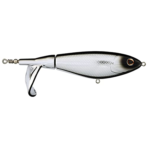 Berkley Choppo Saltwater Fishing Hard Bait - color: Black Chrome, size: 120mm - 1 oz