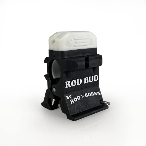 Rod Bud - The Ultimate 5 in 1 Fishing Tool, Perfect for Ice, Fly and Summer Fishing! (Line Cutter, Hook Eyelet Threader, Hook Eyelet Cleaner, Line Trimmer, Hook Sharpener)