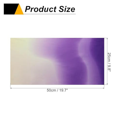 HARFINGTON Summer Cooling Neck Gaiter Sun Protection Face Mask Fishing Necks Gaiter Unisex for Cycling Outdoor Sports - color: Gradient Purple-yellow