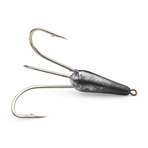 Snagging Hooks Snagging Weighted Treble Hooks Large Fishing Hooks Snagging Weighted Treble Hooks Weighted Treble Bunker Snag Hooks 3 Sizes 1.05oz/1.76oz/2.46oz - style: 1.05oz: Three Claw+four Claw Anchor Hooks