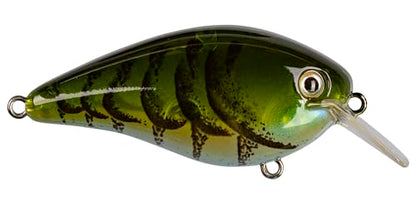 Strike King KVD 1.5 Hard Knock Fishing Lure, 3/8 oz, 3D Lifelike Eyes - color: Moon Juice, size: 3/8oz