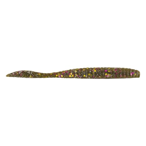 Berkley Berkley PowerBait MaxScent Flat Worm - color: Goby, size: 3.6"