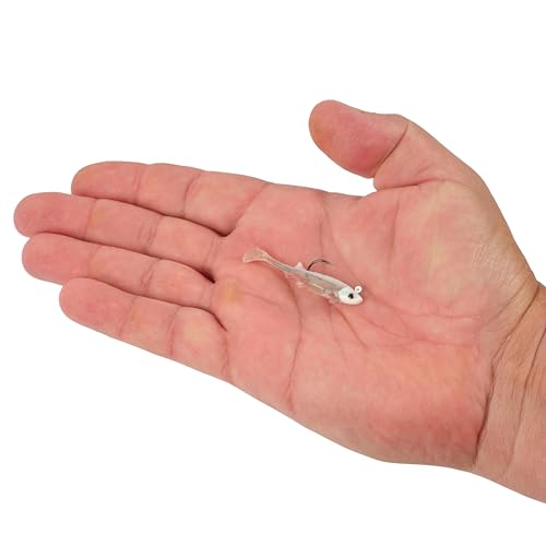 Berkley PowerBait Minnotator Fishing Soft Bait - color: HD White Shiner, size: 2 in - 1/16 oz