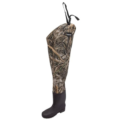 Frogg Toggs® Men's Rana II PVC Lug Sole Hip Wader - color: Realtree Max-7 Cleated, size: 9