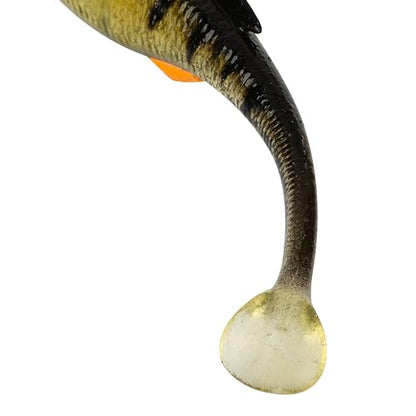 Berkley PowerBait Drip Swimmer Fishing Soft Bait - color: Ghost Perch, size: 3"