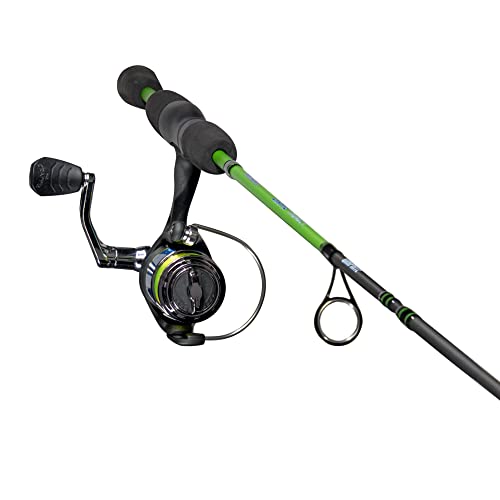 Lew's Crappie Thunder Spinning Reel and Fishing Rod Combo, 2-Piece IM6 Graphite Blank, Right or Left-Hand Retrieve - style: 7'0"