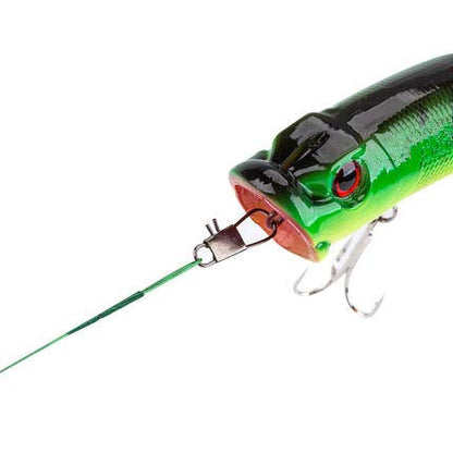 50pcs Fishing Wire Leaders Heavy Duty Nylon-Coated Fishing Line Wire Leaders with Swivels and Snaps 6inch Black/Green/Silver - color: 50pcs black, size: 10 inch