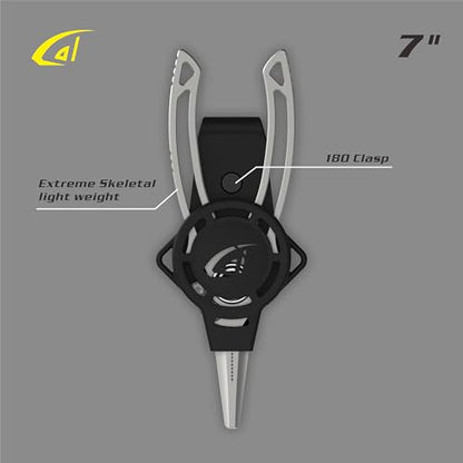 danco Titanium Side Cutter Fishing Pliers with Sheath, Fishing Line, Saltwater Safe, Fresh/Saltwater Fishing - style: Side Cutter