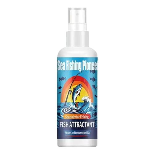Fishing Attractants 100ML Concentrated Spray | Concentrated Fishing Bait for Pond Lake Seaside Water Trolling Outdoor Beginner Professional Lover