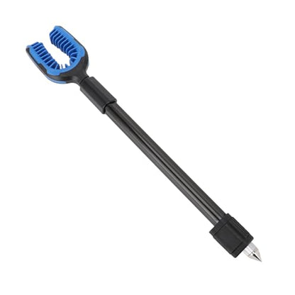 RiToEasysports Fishing Rod Holder, Sturdy ABS TPR Material Fishing Rod with Adjustable Aluminum Alloy Ground Spike, for Carp Gear Accessories