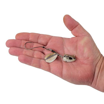 Berkley Bladed Rawler Jig - color: Flashy Fish Head, size: 1 oz - 1/0 Hook Size