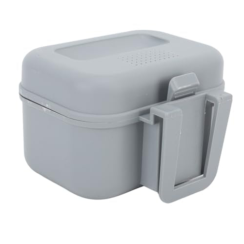 Fishing Live Bait Box, Plastic Bait Holder, Portable Heat Live Bait Container Fishing Bait Station, Fishing Accessories Boxes Storage Containers (Small