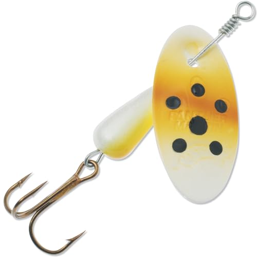 Panther Martin Nature Series Teardrop Spinners Fishing Lure Catches Trout, Walleye, Largemouth Bass, Perch, Crappie, Pickerel, Grayling and More. - color: Brown Trout, size: 2 (1/16 oz)