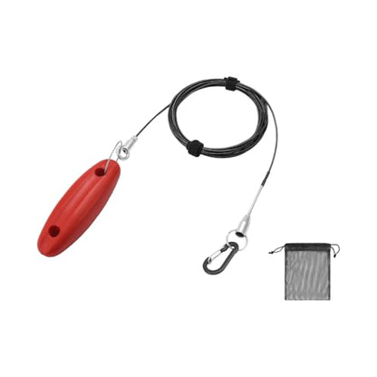 Fishing Fish Stringer Fish Needle Hook Stringer with Coated Stainless Steel Cable for Saltwater Freshwater - size: 5M