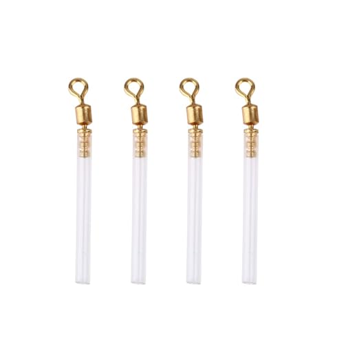 50Pcs Fishing Swivels with Tube Floats - 3 Sizes Copper & PVC Adapters for Long-line and Waggler Fishing Multi-Purpose Fishing Accessories - size: Small