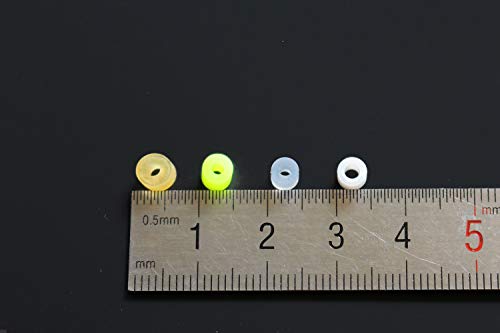 Tigofly 200 pcs 4 Colors Silicone Band Fishing Skirts Fly Tying Materials | SpinnerBait Buzzbait Fishing, Hand Fittings, Fishing Accessories, Fly Tying Tools - color: White