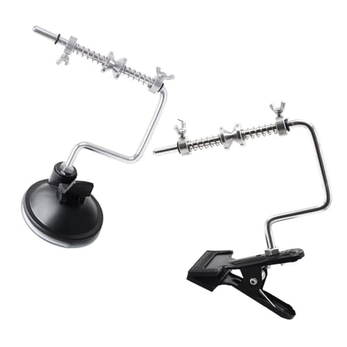 Fishing Line Winders Spoolers Adjustable Stable Spoolers Machine Multifunctional Spooling Station Easy to Use - color: Suction cup
