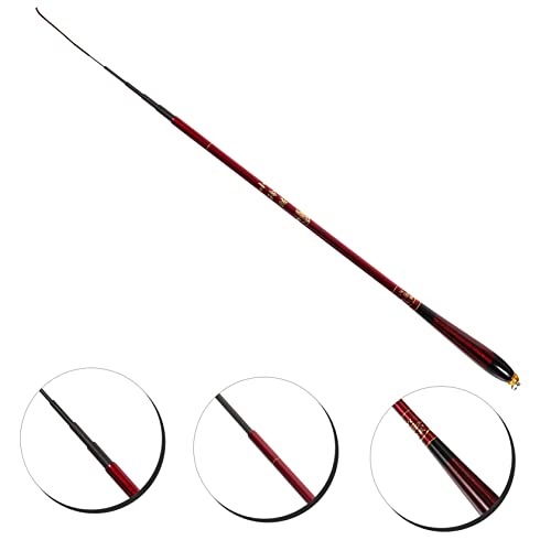 Holibanna Portable Telescoping Fishing Rod Lightweight Compact Travel Rod Short Handle Sea Fishing Pole Strong for Kayaking and Outdoor Use
