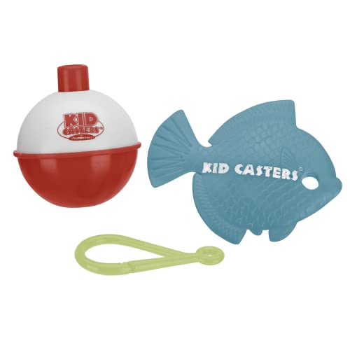 Kid Casters: Krazy Tangle-Free Fishing Combo | Spincast Reel & Practice Casting Plug | 34" Tangle-Free