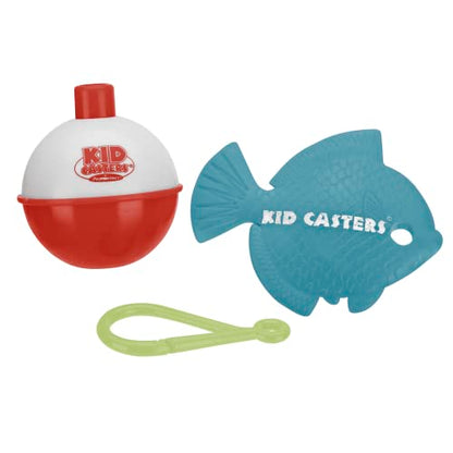 Kid Casters: Krazy Tangle-Free Fishing Combo | Spincast Reel & Practice Casting Plug | 34" Tangle-Free