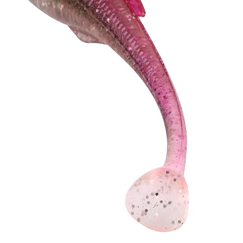 Berkley PowerBait Drip Swimmer Fishing Soft Bait - color: HD Pink Shiner, size: 5"