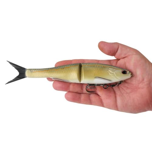 Berkley PowerBait Nessie Fishing Soft Bait - color: Golden Shiner, size: 9in - 2 oz