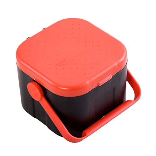 Storage Box for Live Bait Breathable Thickened Container Ventilated Lid for Fishing Tackle and Outdoor Use Lightweight and Portable Design for
