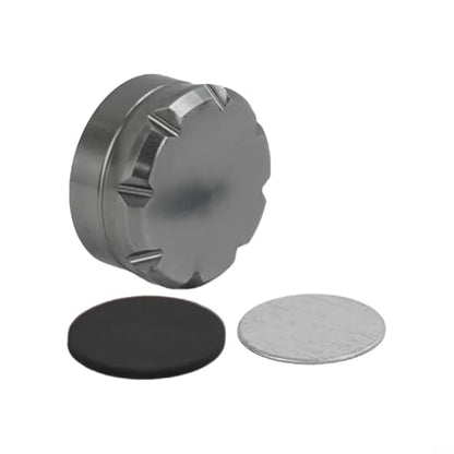 Spool Tension Brake Knob Designed for Use with for DAIWA Steez A Fishing Reels and Lightweight Metal Build (Silver Gray one) - size: Silver gray one