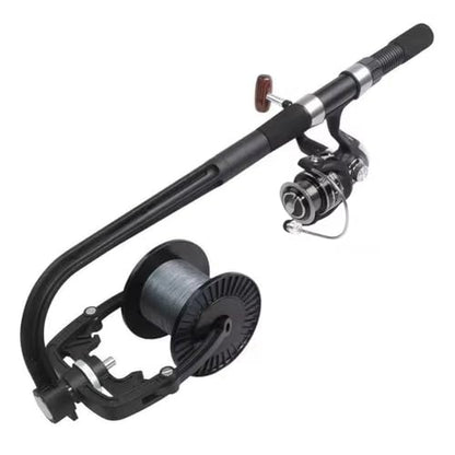 Fishing Line Winder Fishing Line Spooler Adjustable Table Clamp Fishing Reel Machine Wire Winding Reclaimer Equipment