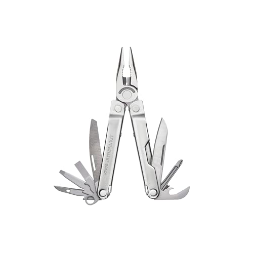 LEATHERMAN, Bond Multitool, Stainless Steel EDC Tool with 420HC Blade, Built in the USA - color: Stainless Steel