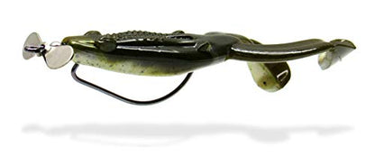 Harmony Fishing Razor Series ToadProp Hooks (5 Pack) EWG Propeller Hooks for topwater Frog/Toad baits - size: 4/0 (5 Pack)