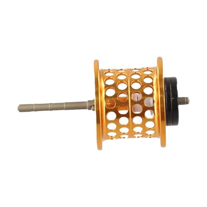 SV Floating Brake Bowl Spool for 24 Tatula 100 Reel, Lightweight Aluminum Alloy Part, Smooth Throwing Upgrade, 1.0 Line Capacity Bass - color: gold