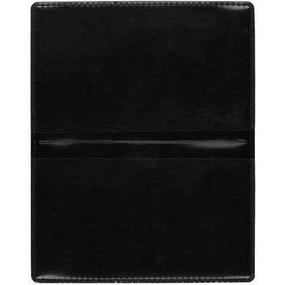 STORE SMART Black Folding Business Card Holders - 20 Pack - Polypropylene Plastic (RPP2915BK20) - color: Black, size: 20-Pack