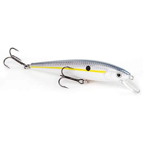 Strike King KVD Jerkbait 2 Hook - color: Sexy Shad, size: 4.5 in, 3/8 oz