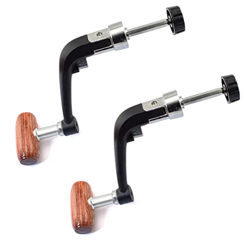Reel Replacement Grip Parts-Foldable Fishing Reel Rotary Knob Power Handles [2PCS]
