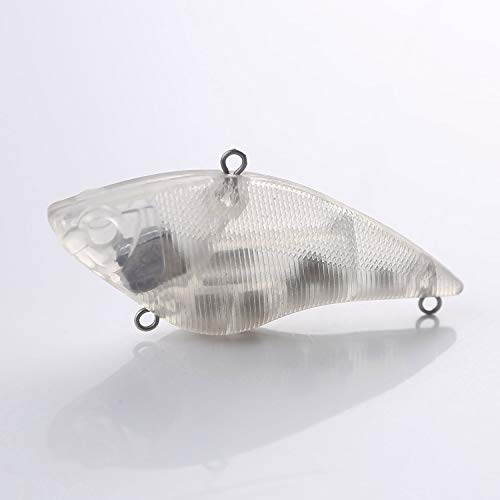 20pcs Lures Blank,Unpainted Fishing Lures Blank Minnow Crankbaits Hard Bait Bodies Set 7.3cm 14.7g