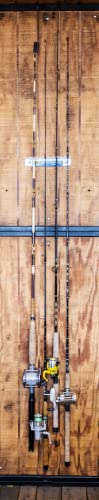 Piranha Small Wall Mount Fishing Rod Rack