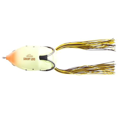 Berkley Swamp Lord Hollow Body Frog Fishing Bait - color: Chartreuse Perch, size: Standard