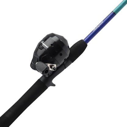 Shakespeare Catch More Fish Spincast Reel and Fishing Rod Combo with Kit - color: Lake/Pond - Green, style: 2024 Model