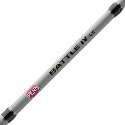 Penn Battle IV Spinning Reel and Fishing Rod Combo - size: 4000 Size Reel - 7' - Medium - 1pc, style: Battle IV Le