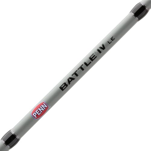 Penn Battle IV Spinning Reel and Fishing Rod Combo - size: 4000 Size Reel - 7' - Medium - 1pc, style: Battle IV Le