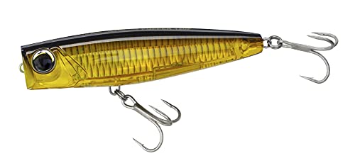 Yo-Zuri 3D Inshore Popper, Floating - color: Gold Black, size: 4-3/4"