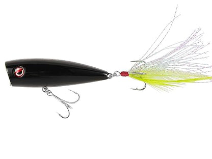 LITTMA Bass Fishing Topwater Popper Lures - Effective Top Water Lures for Bass Anglers - Durable Design for Catching Trophy Bass with High-Performance Popping Action - color: Night Club